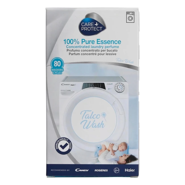 Long Lasting Laundry Perfume - Care & Protect Talco Wash - Dermatologically Tested - 400ml