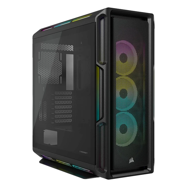 Corsair iCue 5000T RGB Midtower ATX PC Gehuse - 208 RGB LEDs Platz fr mehre