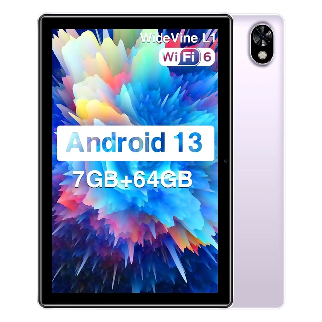 Tablette Doogee U9 Android 10.1 pouces Enfants 7Go RAM 64Go ROM WiFi 6