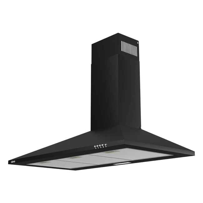 Ciarra CAB9201A 90cm Wallmounted Cooker Hoods Class A Stainless Steel Chimney Ho