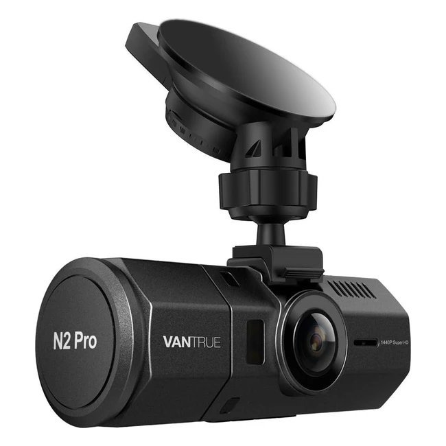 Vantrue N2 Pro Dual Dash Cam - Infrared Night Vision - Dual 1080p - Front and Re