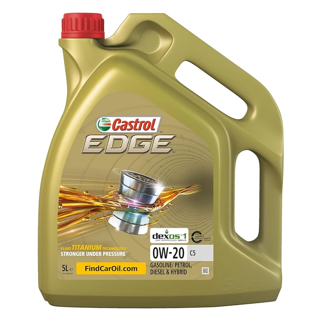 Castrol Edge 0W20 C5 5 Liter - Stärker unter Druck