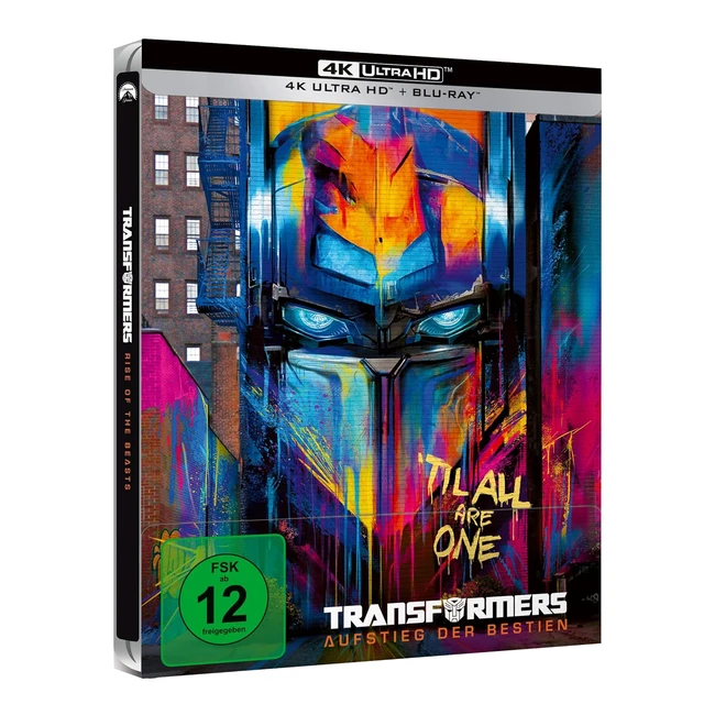 Transformers Aufstieg der Bestien Limited Steelbook 4K UHD Blu-ray 2D