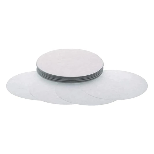 KitchenCraft KCWaxDiscs Wax Paper Burger Discs 85cm Pack of 250 - Neat Homemade Burgers