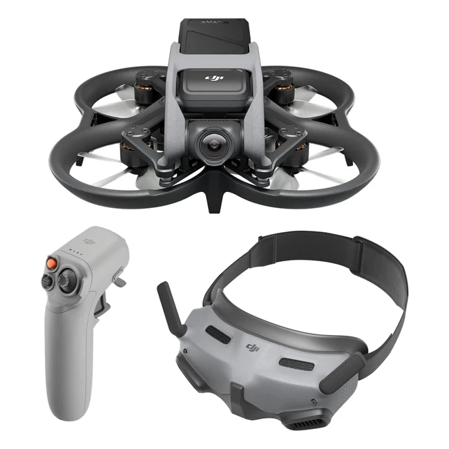 DJI Avata Proview Combo - Dron Cuadricóptero 4K con Visión de 155° y Control Remoto - Negro