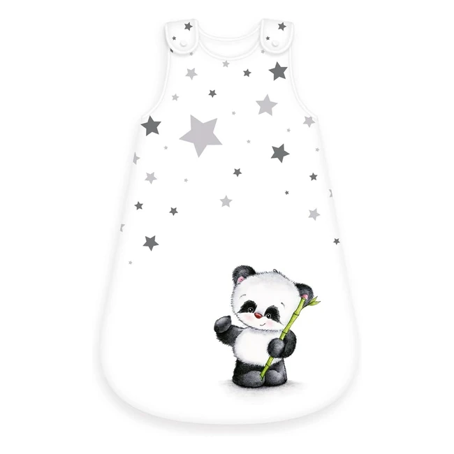 Herding Baby Best Babyschlafsack Panda Motiv 90 cm - Wei