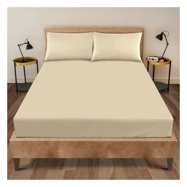 Supersoft Fitted Sheet King Size - GC Gaveno Cavailia - Fade Resistant Bed Sheets