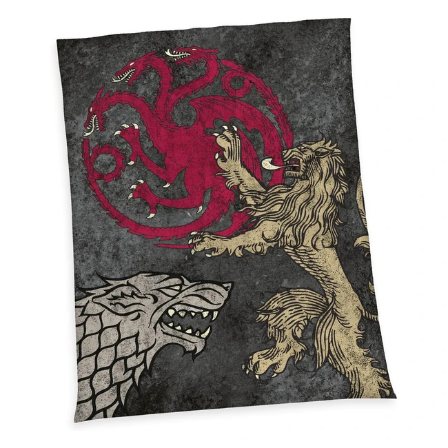 Klaus Herding GmbH Game of Thrones 200x150cm Wellsoft Decke 100 Polyester