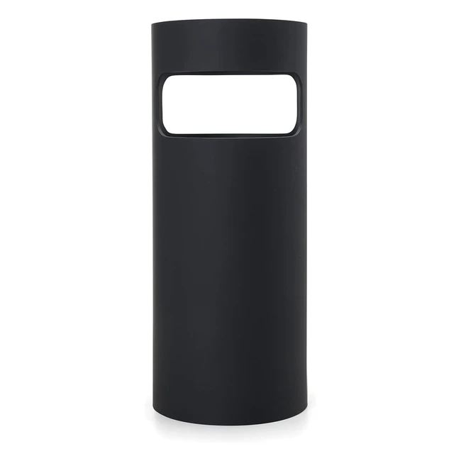 Paraguas Kartell Tubo Negro - Tamaño 25x60cm - Diseño Redondo - Fabricado en Italia