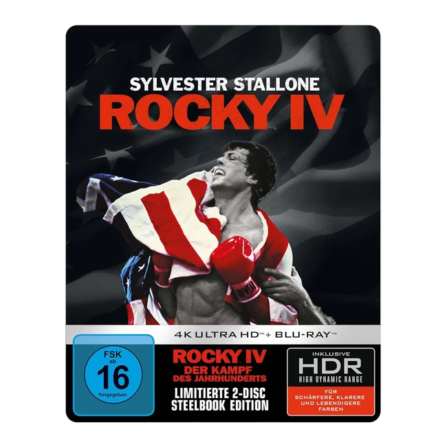 Rocky IV - Der Kampf des Jahrhunderts 1985 - 4K UHD Steelbook