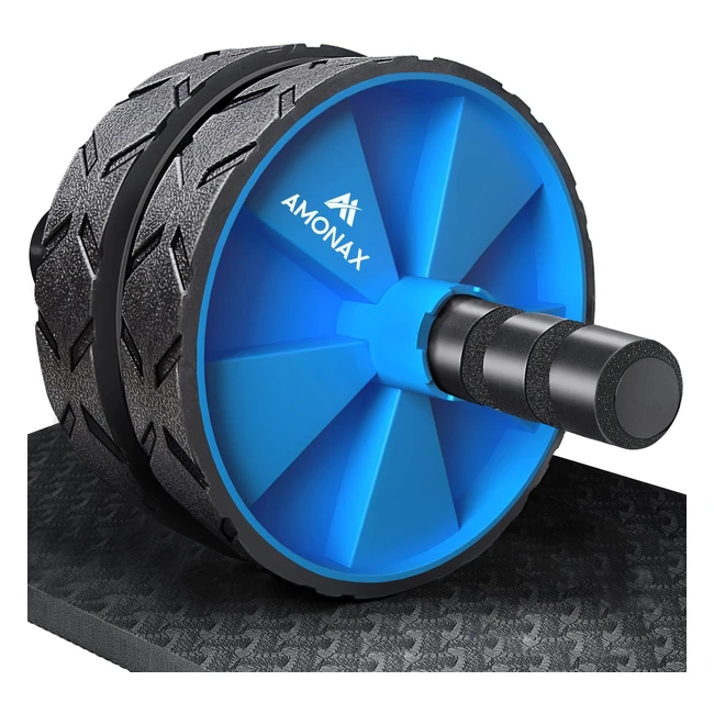 Roue Abdominale Convertible Amonax - Exercice pour Abdominaux - Musculation Maison - Homme Femme