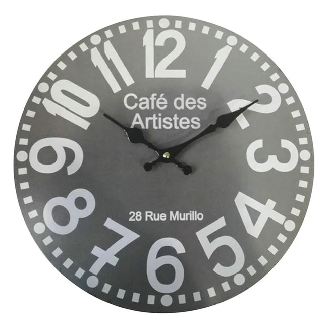 Orologio da Parete Grigio Moderno - Rebecca Mobili RE6572