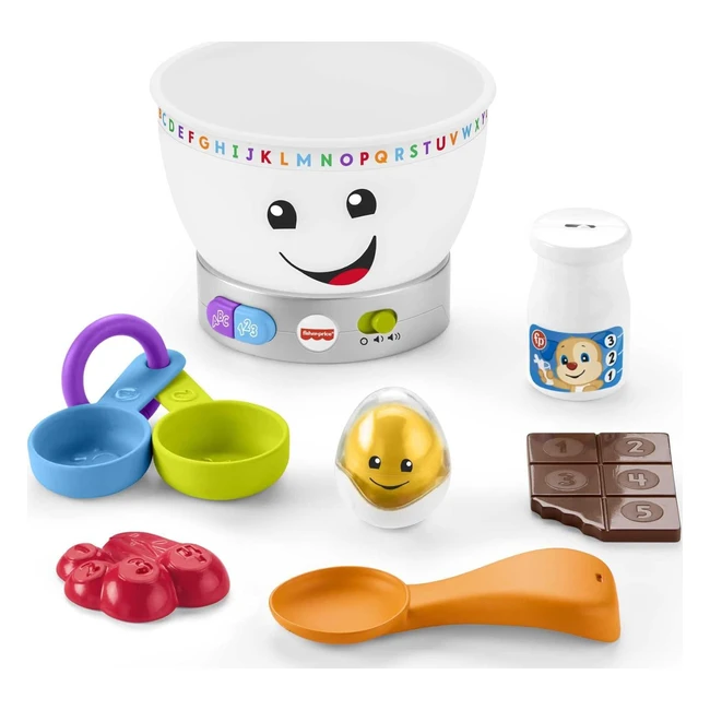 Fisher-Price Laugh  Learn Magic Color Mixing Bowl Toy  Ages 6 Months  GJW20