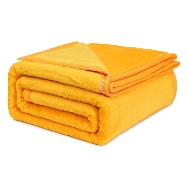 Coperta Pile Morbida 230x270 cm - Kankaeu, 380gsm, Flanella Superfine