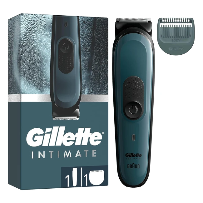 Gillette Intimate Tondeuse Intime pour Homme i3 - Rasage Doux et Précis
