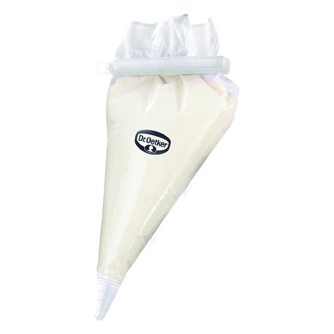 Set 10 sac à poche monouso Dr. Oetker con 4 beccucci diversi