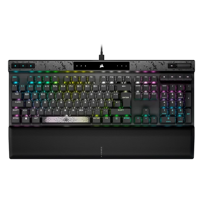 Corsair K70 MAX RGB Magnetischmechanische Gamingtastatur - Einstellbare MGX-Schalter - PBT Doubleshottastenkappen