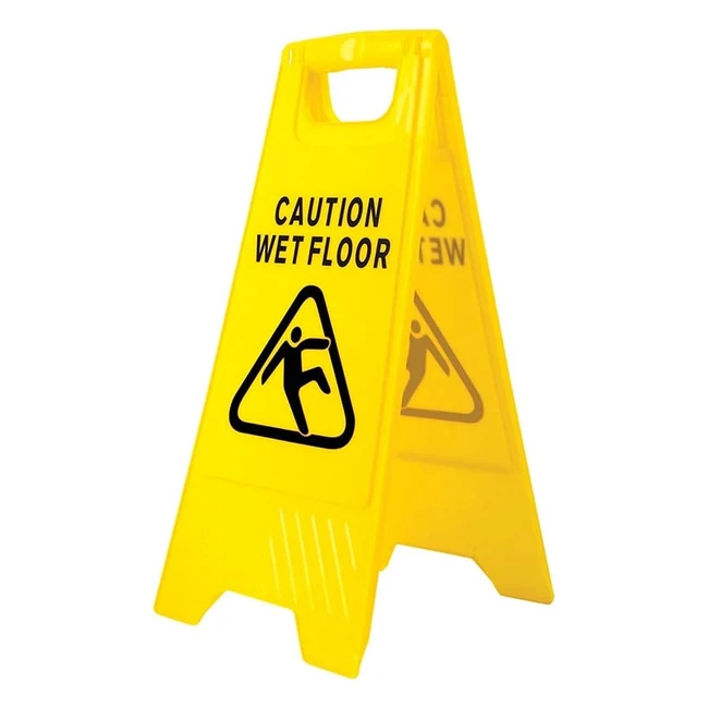 Portwest Seal de Aviso Suelo Mojado Amarillo HV20YER - Diseño Moderno