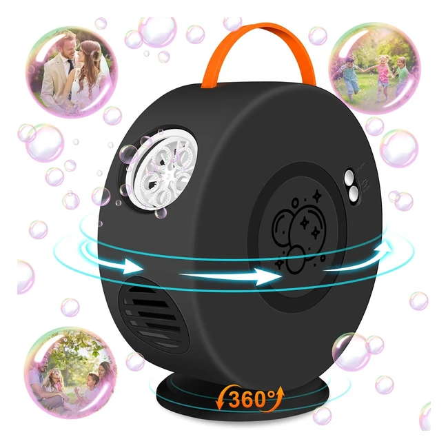 Máquina de Burbujas Automática Herenear 90360 - Portátil y Recargable