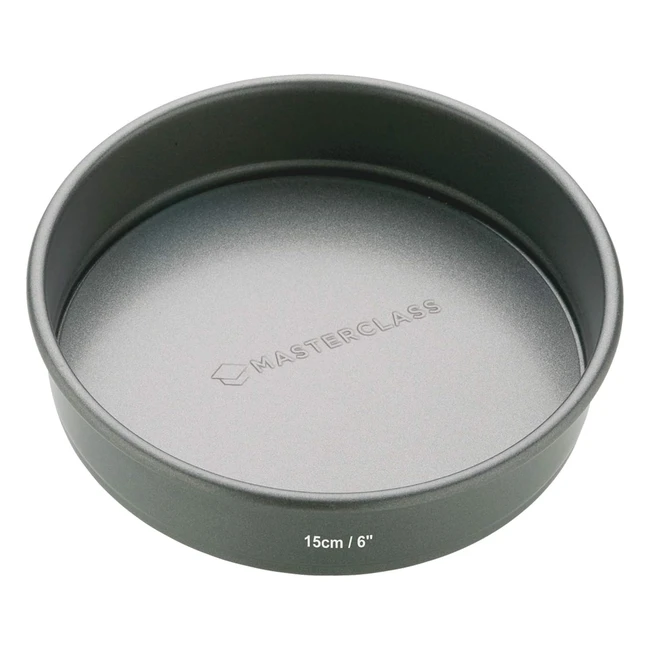 Masterclass Pole Sandwich Ronde Non Collante Fond Souple 15 cm 6 - Revêtement Antiadhésif Double Couche