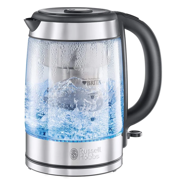 Bouilloire électrique Russell Hobbs Clarity 1L - Filtre Brita Maxtra - 2200W - Indicateur LED