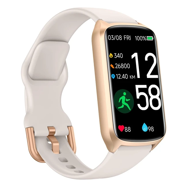 AMZHERO Smart Watch for Women Men Kids - Fitness Tracker Watch with 247 Heart R