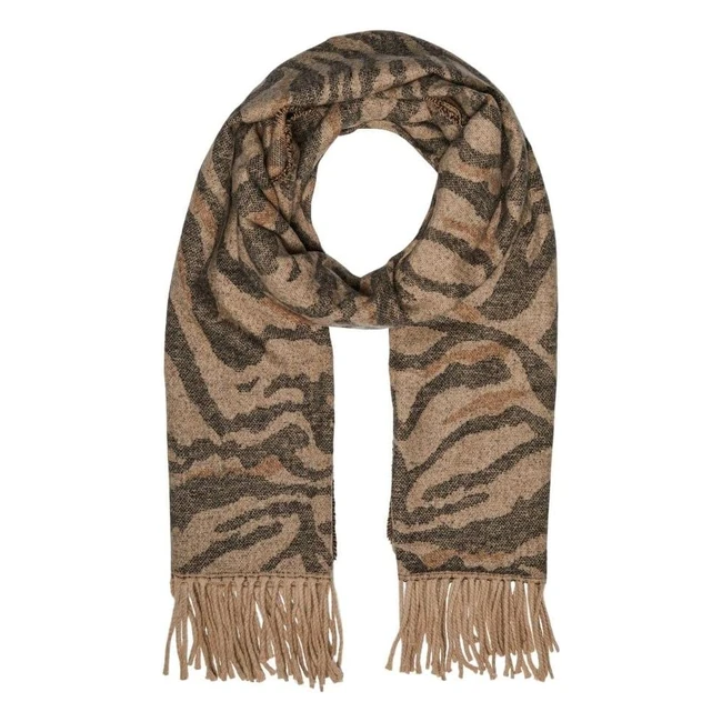 charpe femme PCJira Wool Scarf Noos - Blanc - Taille unique