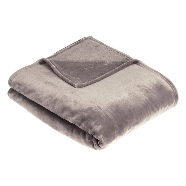 Amazon Basics Kuscheldecke aus samtweichem Plsch ultrasoft und maschinenwasch