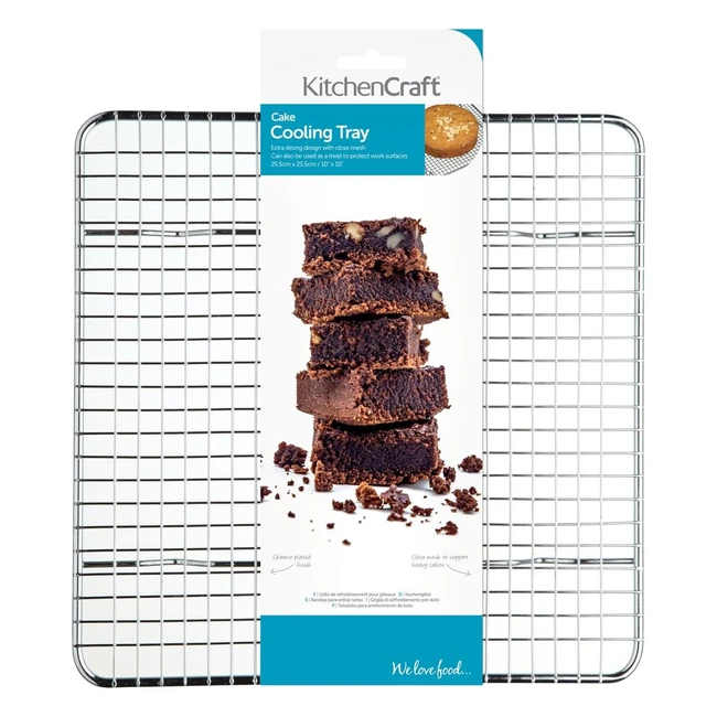 Griglia Quadrata di Raffreddamento in Acciaio Cromato - KC Blue - Ref 255 - Raf