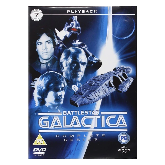 Limited Time Offer! Battlestar Galactica Complete Series 1978 DVD - Must-Have for Sci-Fi Fans