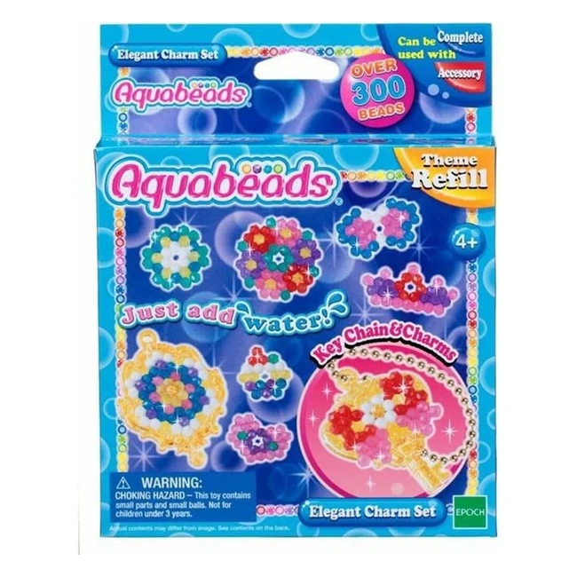 Aquabeads 31038 Charm Set - Ciondoli Eleganti con oltre 300 Gioielli e Perline