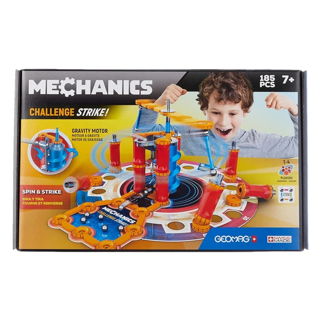 Geomag Gravity Juego de Construcción Magnética Multicolor 777 - Desarrolla tu Imaginación y Habilidad Manual