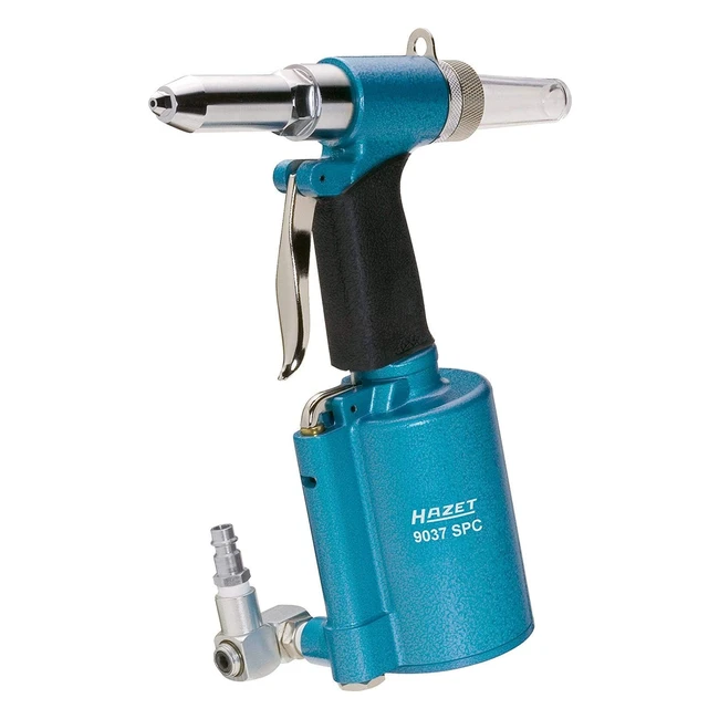 Pistola Remachadora Hazet 9037SPC - Fuerza de Tracción 8700N - Remaches de 24 a 48mm - Herramienta Profesional