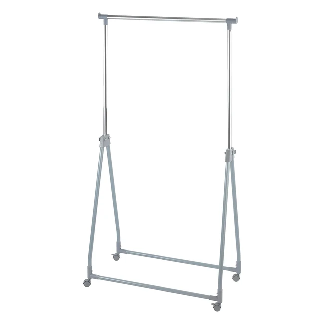 Wenko Kleiderstnder klappbar Garderobenstnder mit Rollen und verstellbarer 