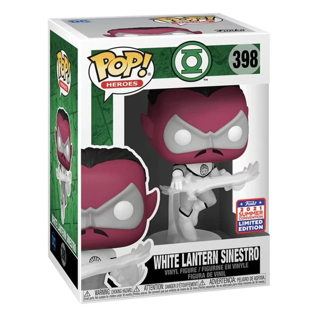 Funko Pop White Lantern Sinestro - Edizione Estiva 2021 - Acquista Ora!