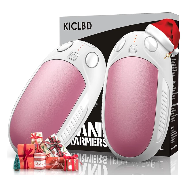 Portable Hand Warmer - Long Lasting 3 Heat Levels - KICLBD