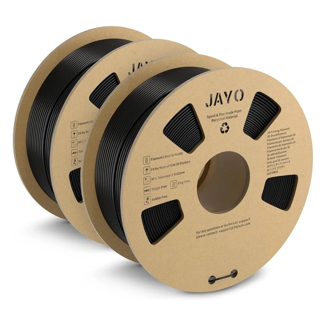 Jayo PLA Filament 175mm 22kg - Enhanced Toughness  Accuracy