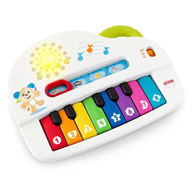 FisherPrice Silly Sounds Lightup Piano - Takealong Toy Piano with Lights  Real 