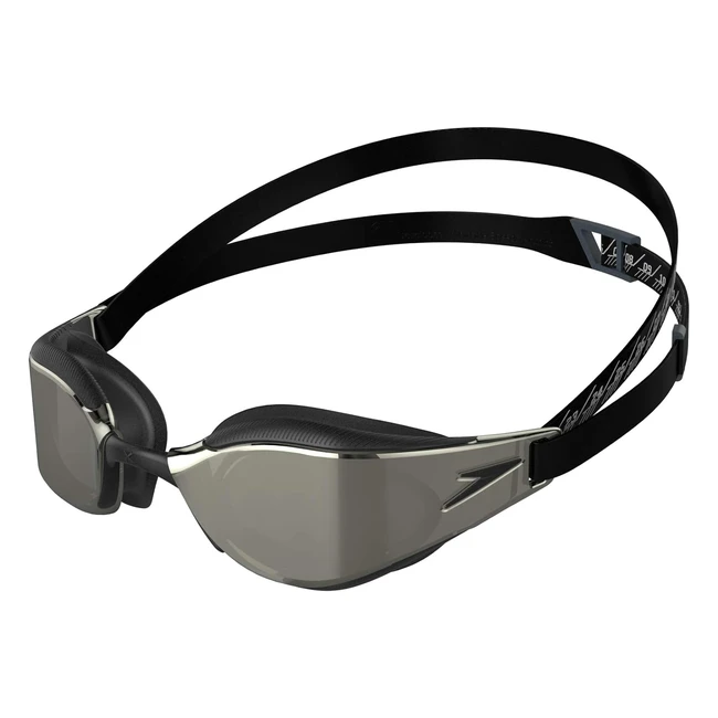 Speedo Unisex Adult Fastskin Hyper Elite Mirror Swimming Goggles - Hydrodynamic, UV Protection, Leak-Free Fit