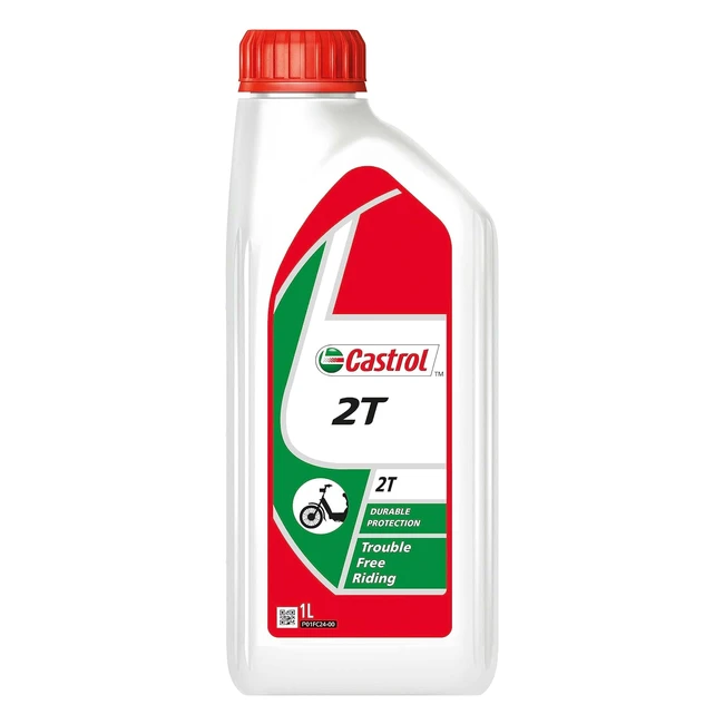 Aceite de moto Castrol 2T 1L - Rendimiento y proteccin