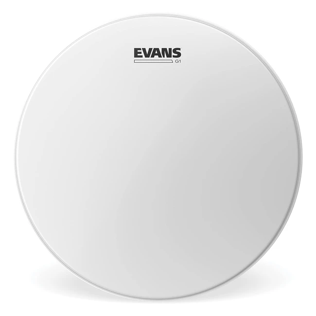 Evans G1 Coated Tom Drumhead 14 Inch - Single Ply, Balanced Attack, Warmth, Level 360 Technology