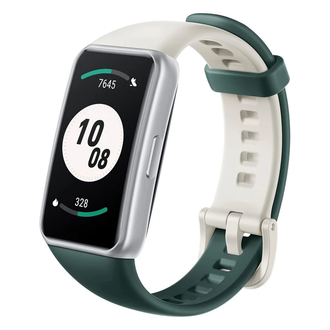 Honor Band 7 Fitness Tracker - Blood Oxygen, Heart Rate Monitor, Sleep Tracking - Emerald Green