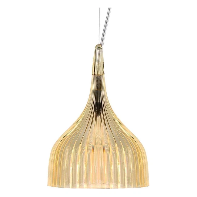 Lampe Suspension Kartell Jaune - Design Ferruccio Laviani - Référence 2005