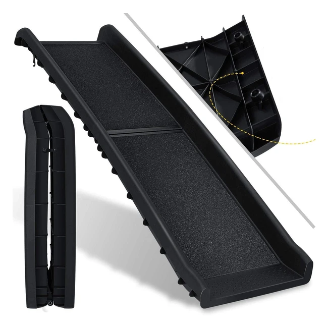 Kesser Hunderampe klappbar Hundetreppe fr Auto Kofferraumrampe fr Haustier