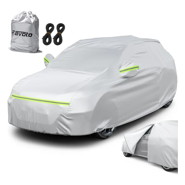 Housse de protection voiture Favoto pour SUV compact 465x185x160cm