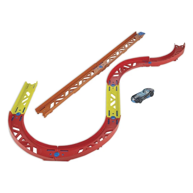 Hot Wheels Track Builder Pack - Assorted Curve Parts - Ages 4+ - GLC88