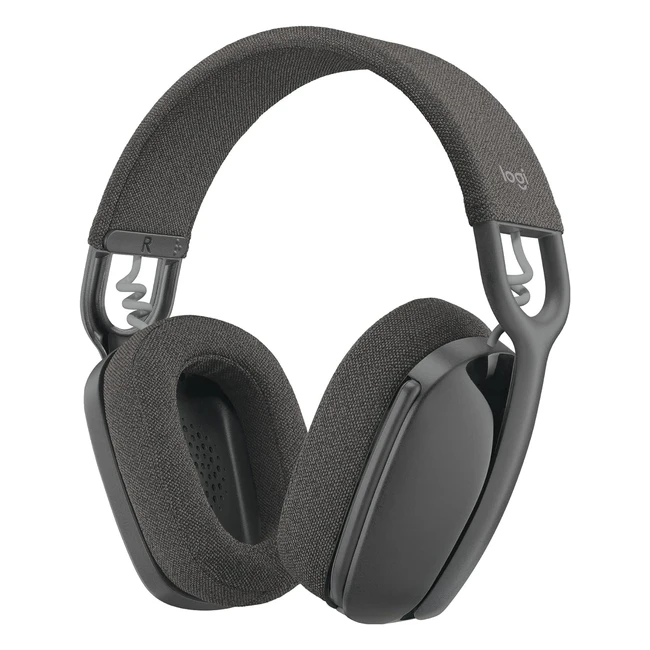 Cuffie wireless Logitech Zone Vibe 125 con microfono e cancellazione del rumore - Grigio