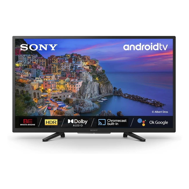 Sony Bravia KD32W80032 - 32 pouces HD HDR Android TV Noir