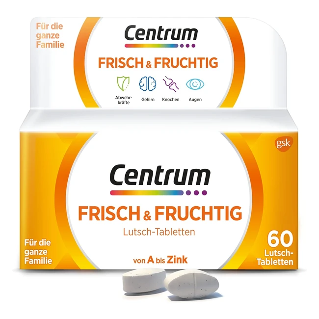 Centrum Fresh Fruity Lutschtabletten 60er Packung