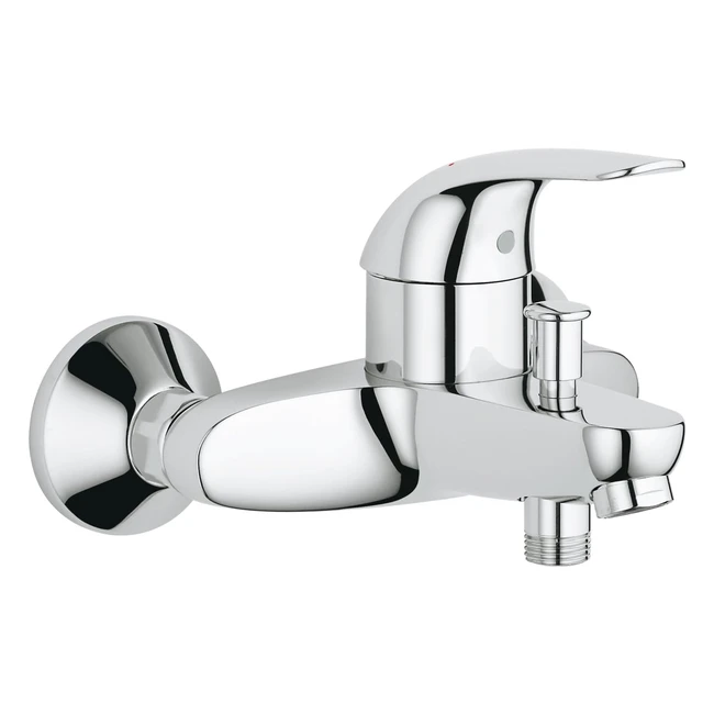 Grohe Swift Miscelatore Monocomando Esterno per Vascadoccia 23270000 - Cromatura Grohe Starlight, Cartuccia a Dischi Ceramici Grohe Silkmove